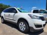 2014 WHITE Chevrolet Traverse LS w/PDC (1GNKRFED1EJ) with an 3.6L V6 DOHC 24V engine, 6-Speed Automatic transmission, located at 2660 S.Garland Avenue	, Garland, TX, 75041, (469) 298-3118, 32.885387, -96.656776 - CASH$$$$$$ TRAVERSE!! This is a very clean 2014 Chevrolet Traverse LS w/PDC SPORT UTILITY! 3rd Row Seating! Come in for a test drive today. We are open from 10am-7pm Monday-Saturday. Call us with any questions at 469.202.7468, or email us at DallasAutos4Less.com. - Photo#1